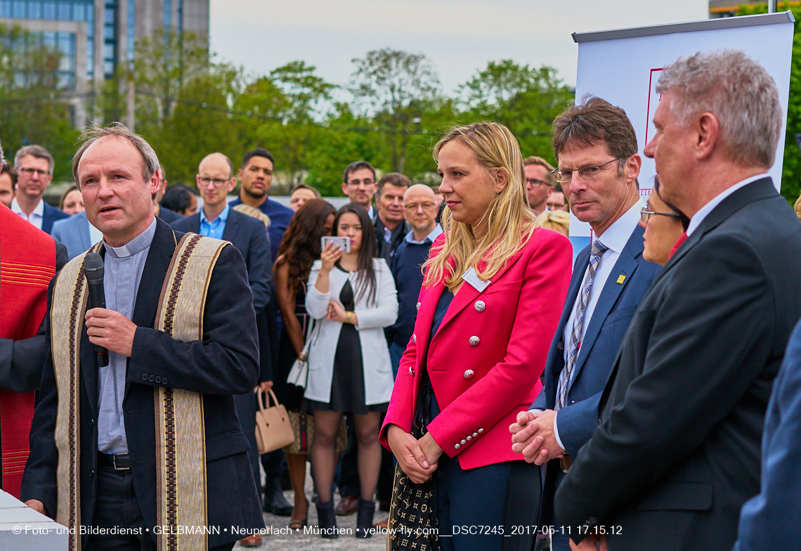 11. Mai 2017 - Grundsteinlegung für die LOGE und dem Kulturquadrat in Neuperlach